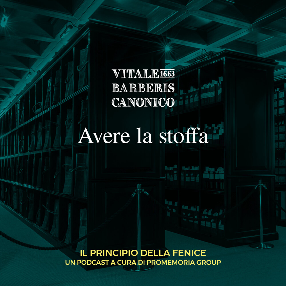 Vitale Barberis Canonico - Avere la stoffa
